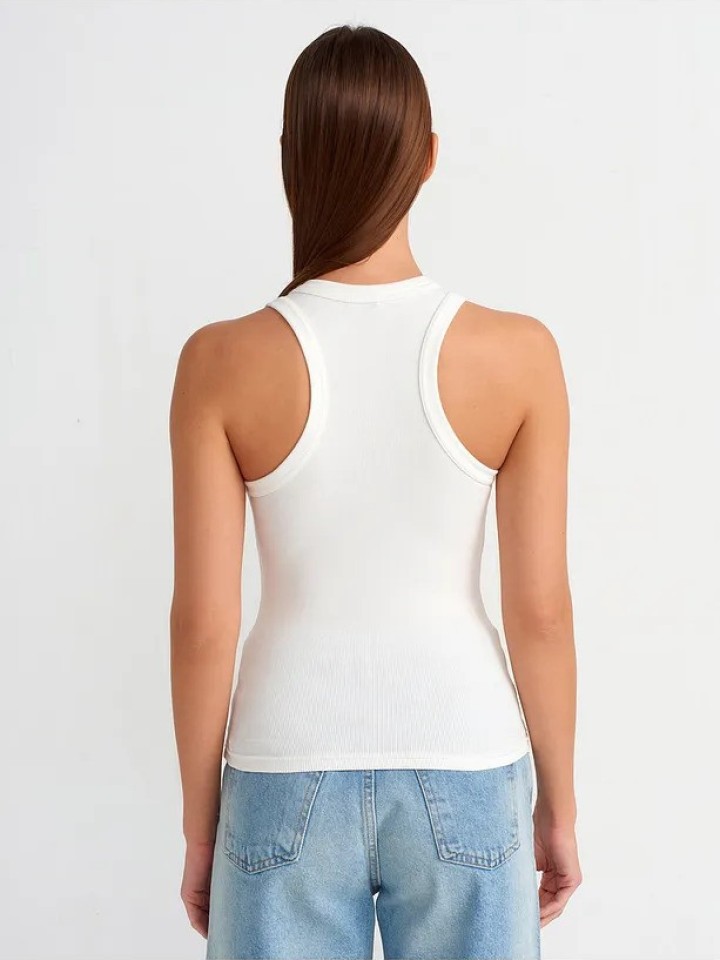 Dilvin 20842 Halter Yaka Fitilli Atlet