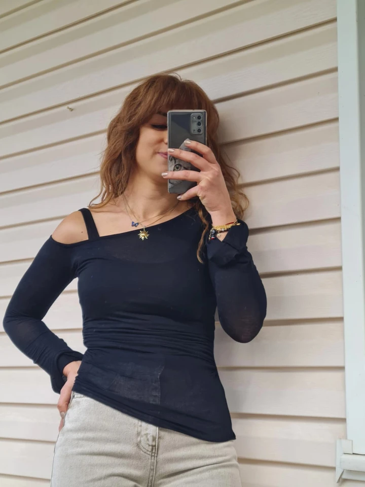 Fallon Asimetrik Bluz + Atlet İkili Takım”