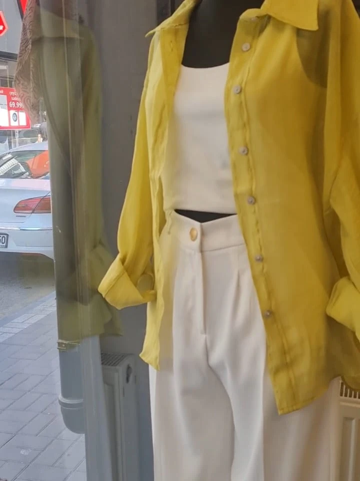 Telablanka İpeksi Gömlek