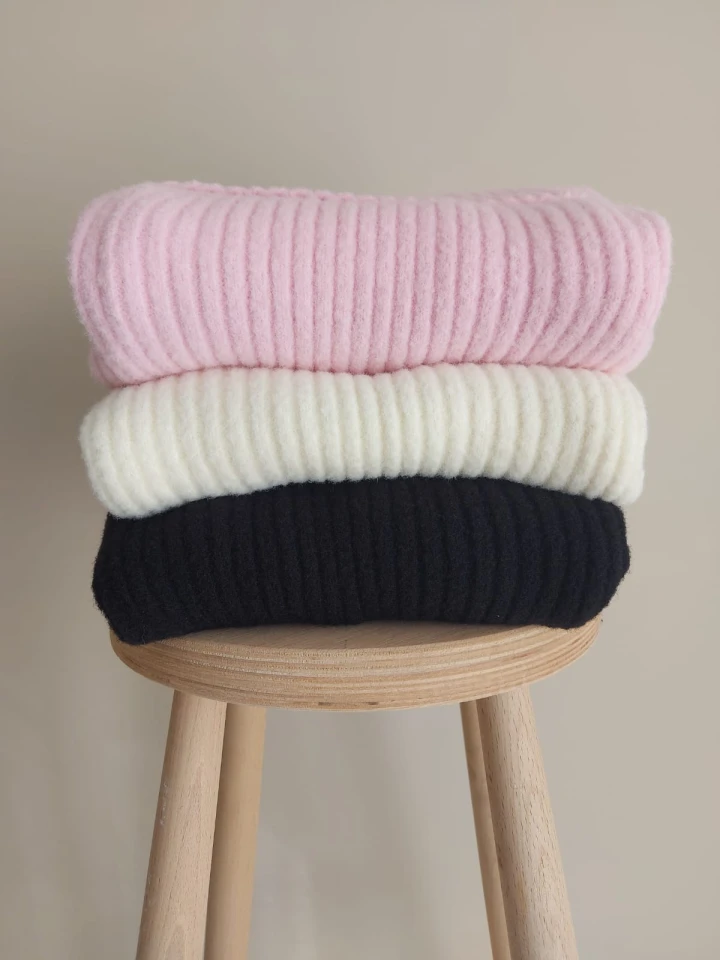 YUMUŞAK DOKULU KAYIK YAKA KAZAK