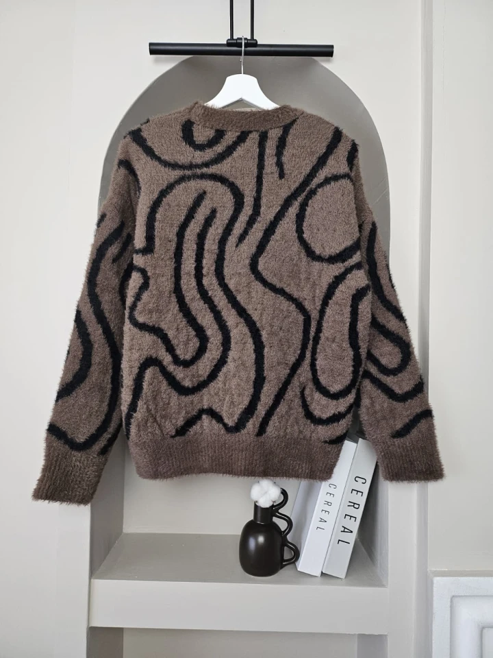 ZEBRA DESENLİ KAZAK